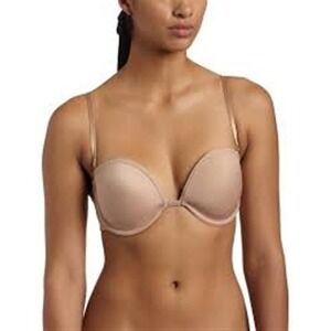 NWOT Fashion Forms 36C Bra Infinite Options MC527 Beige #97008
